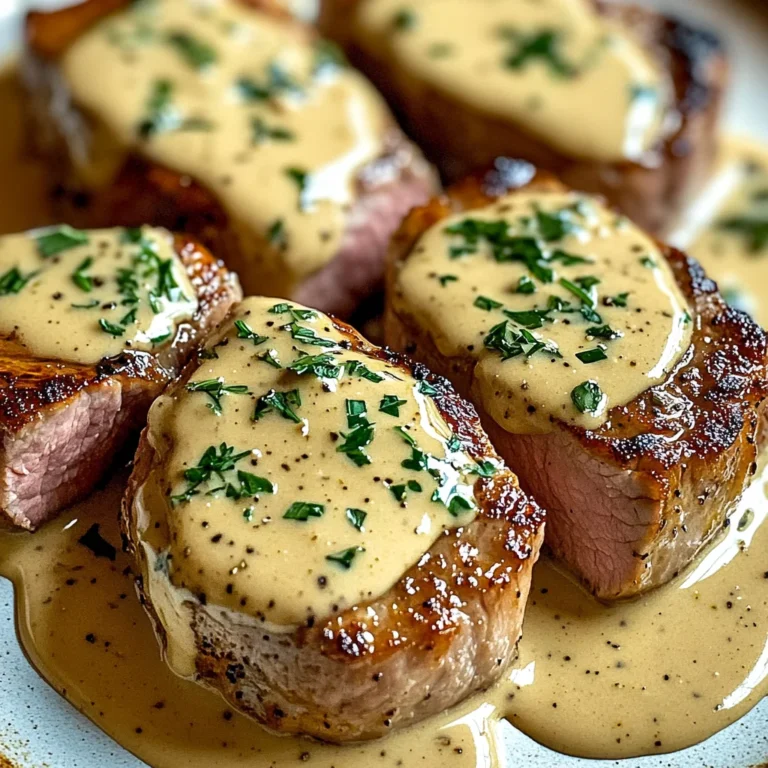 Best-Ever Pork Tenderloin with Dijon Cream Sauce