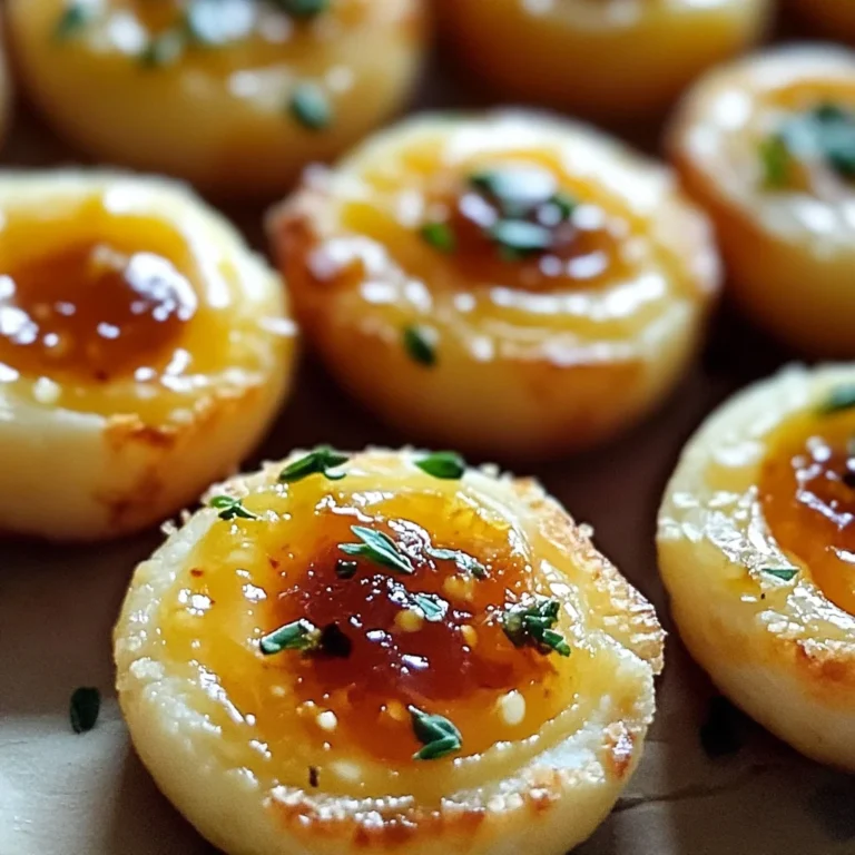 Cheesy Thumbprint Appetizers with Hot Pepper Jelly