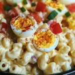 Deviled Egg Macaroni Salad