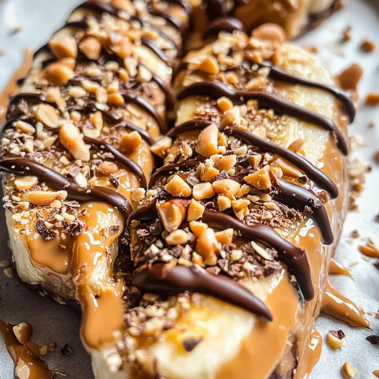 Frozen Banana Snickers