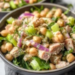 Healthy Tuna Garbanzo Bean Salad