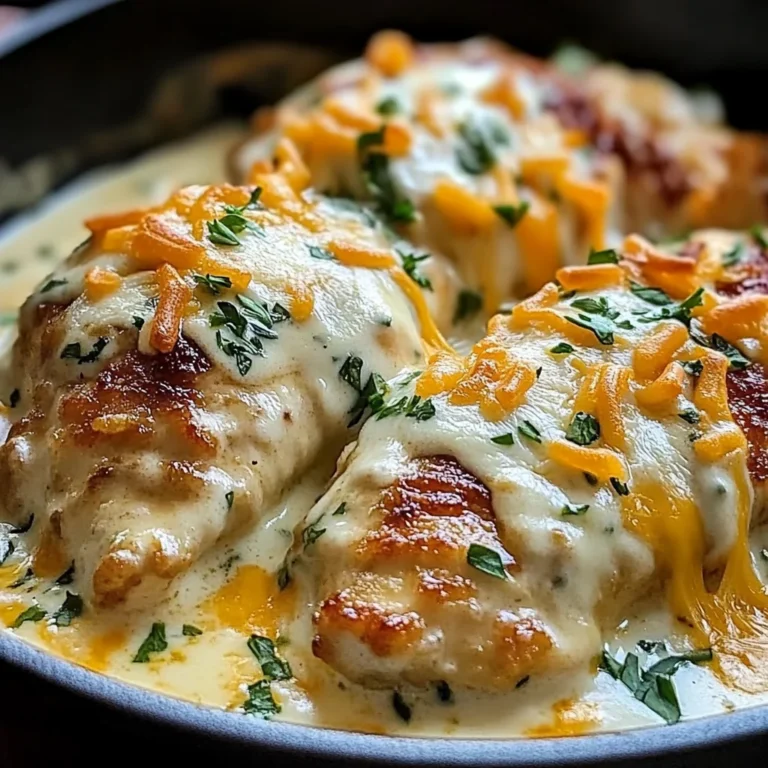 Smothered Cheesy Sour Cream Chicken