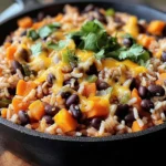 Southwest Black Bean Skillet Recipe
