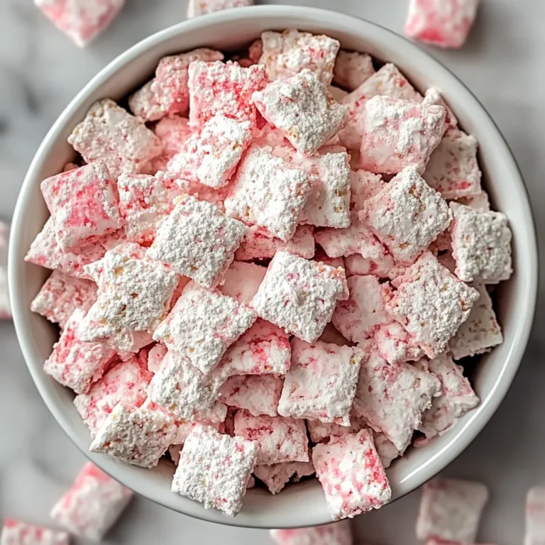 Strawberry Shortcake Puppy Chow