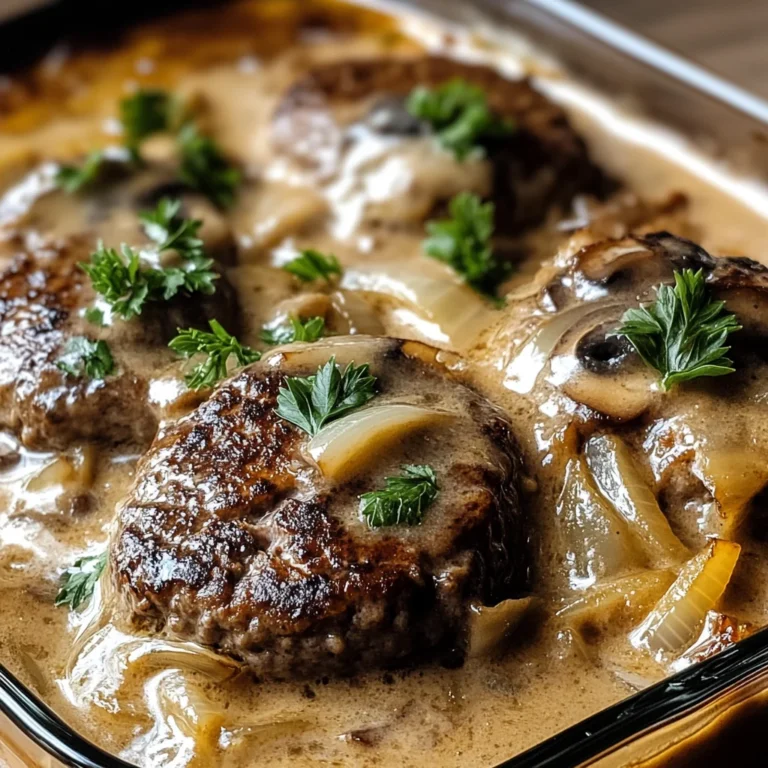 Amish Hamburger Steak Bake