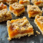 Apricot Shortbread Bars Recipe