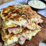 Chicken Cordon Bleu Quesadillas