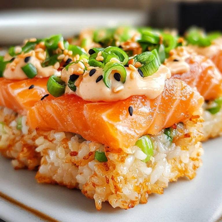 Crispy Rice Salmon