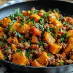 Delicious Ground Turkey Sweet Potato Skillet Recipe Magic
