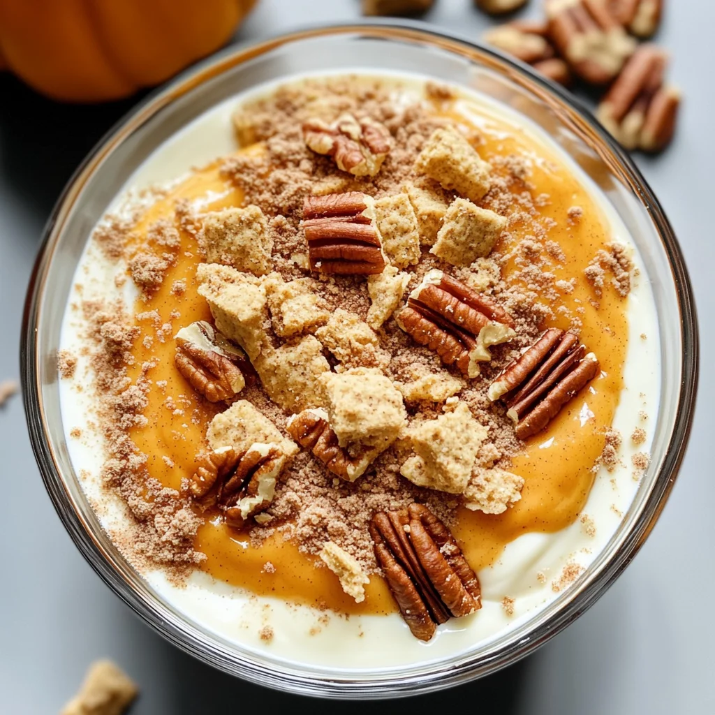 Easy Pumpkin Pie Yogurt Bowl