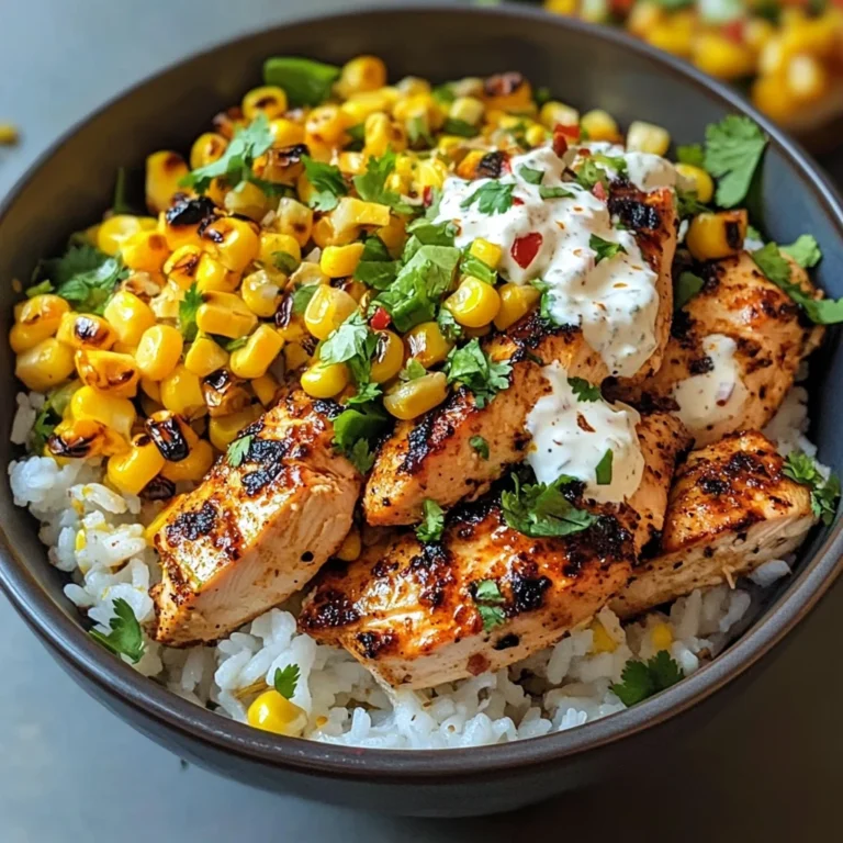 Easy Street Corn Chicken Rice Bowl
