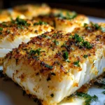Garlic Parmesan Crusted Halibut: 15-Minute Baked Perfection