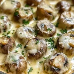 Garlic Parmesan Mushrooms