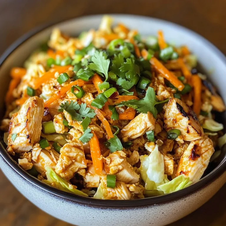 Gesunde Egg Roll in a Bowl