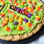 Halloween Cookie Pizza