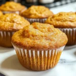 Healthy Greek Yogurt Pumpkin Muffins