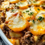 Hobo Casserole with Ground Beef & Potatoes – Quick & Delicious!
