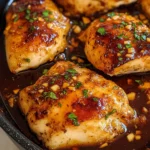 Hot Honey Baked Chicken Breasts 
