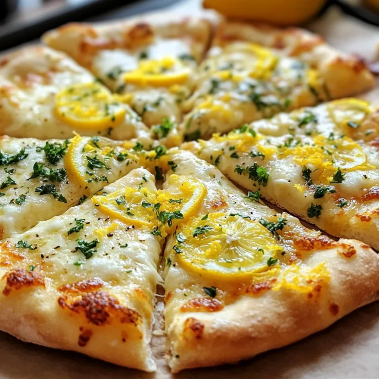Lemon Pizza