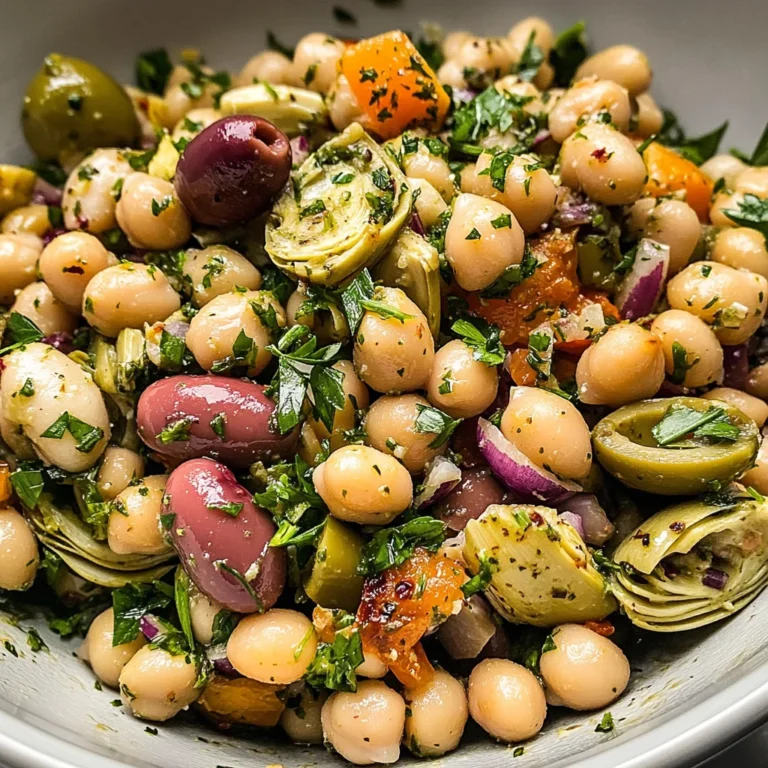 Marinated Za'atar Bean Salad