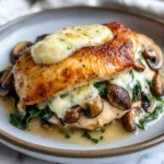 Mushroom Stuffed Chicken Breast - Quick and Easy