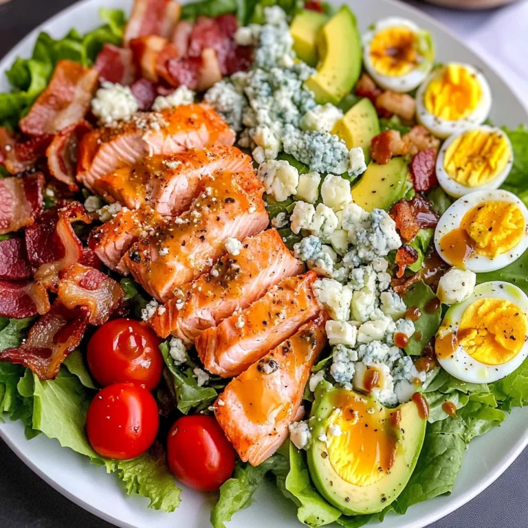 Salmon Cobb Salad