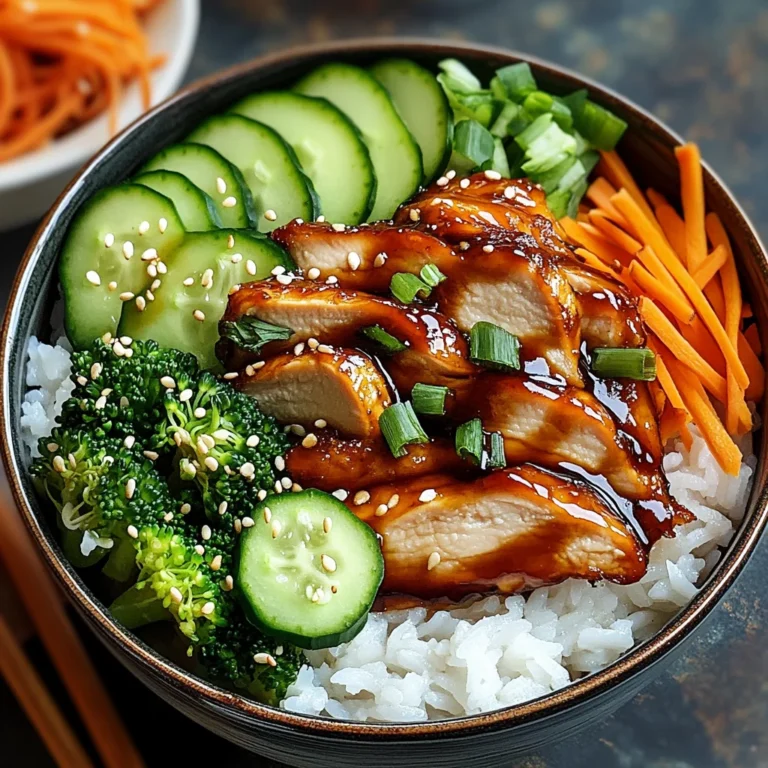 Sticky Chicken Rice Bowls – A Flavorful Bowl Meal