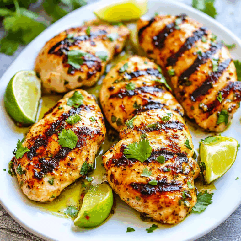 Grilled Salsa Verde Pepper Jack Chicken