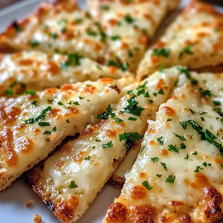 Air Fryer Cheesy Tortilla Garlic Bread