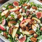 Apple Arugula Salad With Maple Pecans