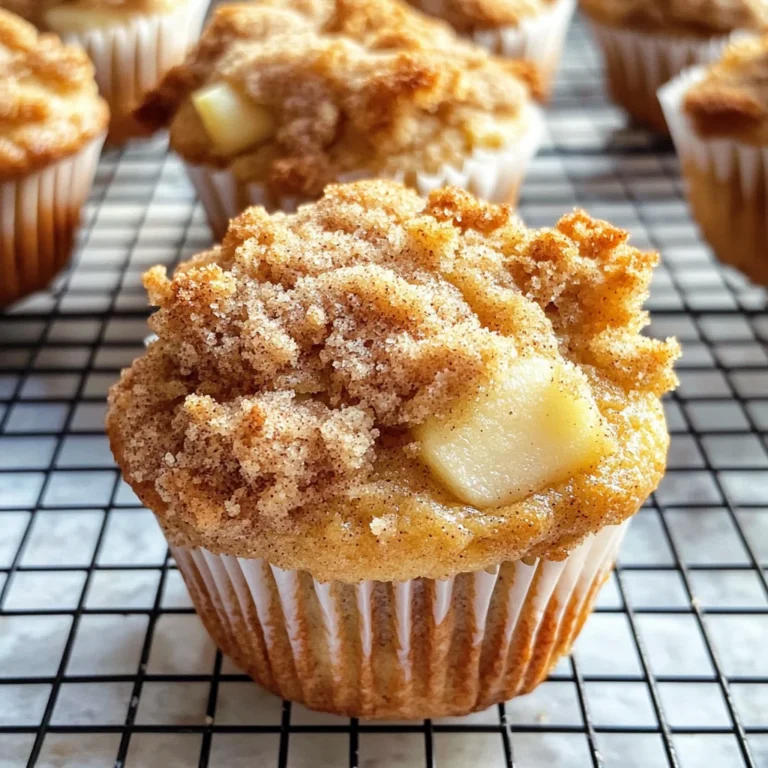 Apple Cinnamon Crumb Muffins