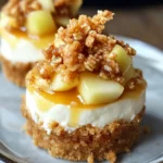 Apple Crisp Mini Cheesecakes