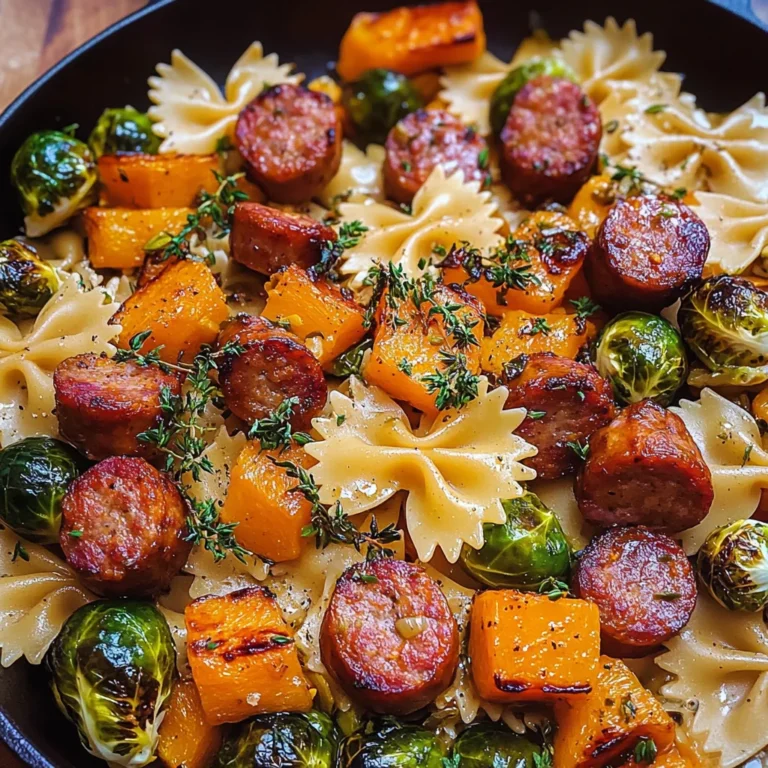 Autumn Sausage Pasta Squash: Amazing 25-Min Fall Favorite
