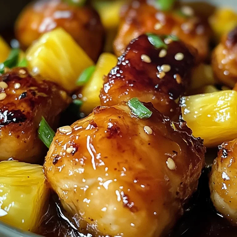Brown Sugar Pineapple Chicken
