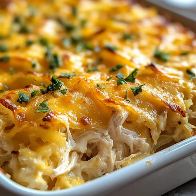 Chicken Hashbrown Casserole