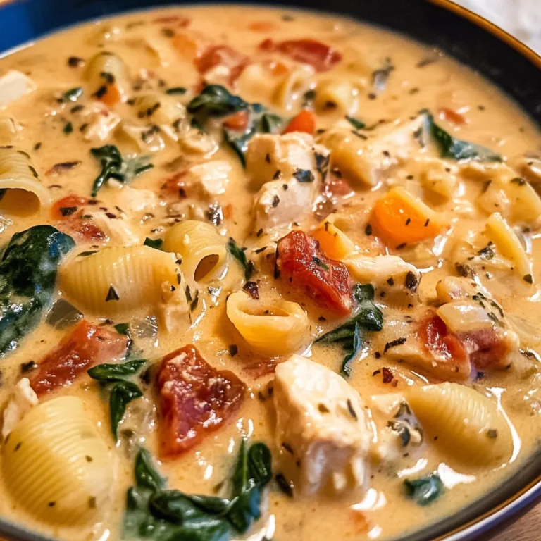 Creamy Marry Me Tuscan Chicken Soup