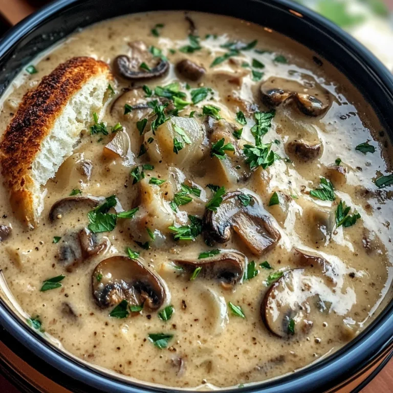 Creamy Mushroom Soup