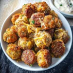 Crispy Hashbrown Sausage Bites