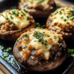 Delicious Restaurant-Style Stuffed Mushrooms: An Easy Copycat Recipe to Try at Home