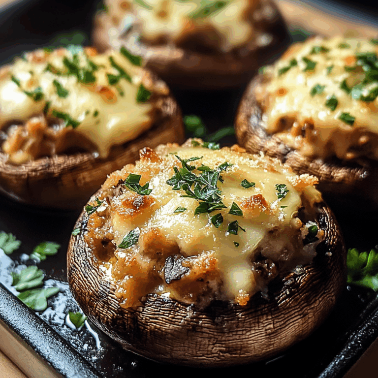 Delicious Restaurant-Style Stuffed Mushrooms: An Easy Copycat Recipe to Try at Home