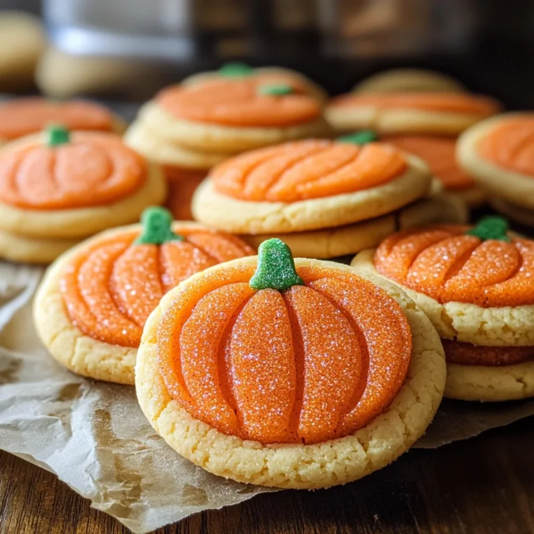 Easy Copycat Vegan Pillsbury Pumpkin Sugar Cookies