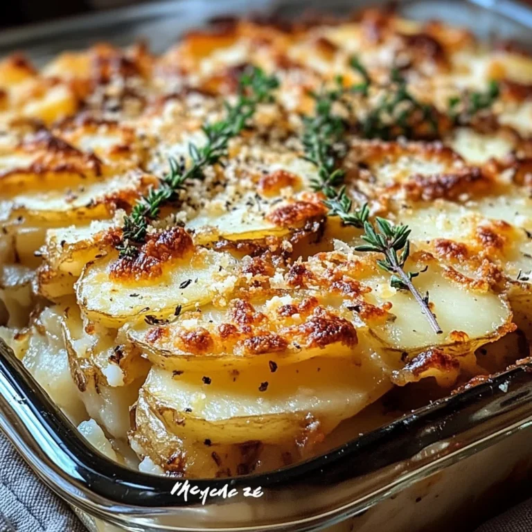 French Onion Potato Bake