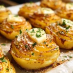 Garlic Parmesan Duchess Potatoes