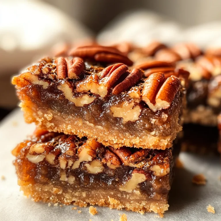 Healthy Gluten-Free Pecan Pie Bars
