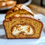 Pumpkin Cream Cheese Bread