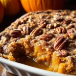 Pumpkin Pecan Cobbler