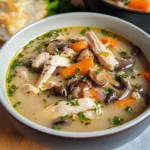 Rotisserie Chicken Mushroom Soup