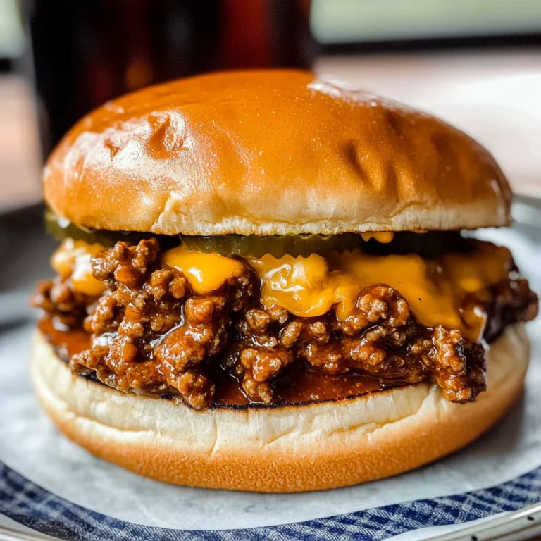 Steakhouse Burger Sloppy Joes