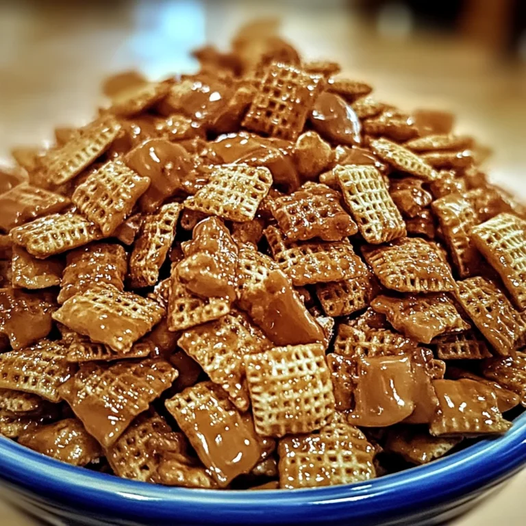 Toffee Chex Mix