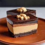 Vegan Peanut Butter Mousse (with a Chocolate Ganache!)